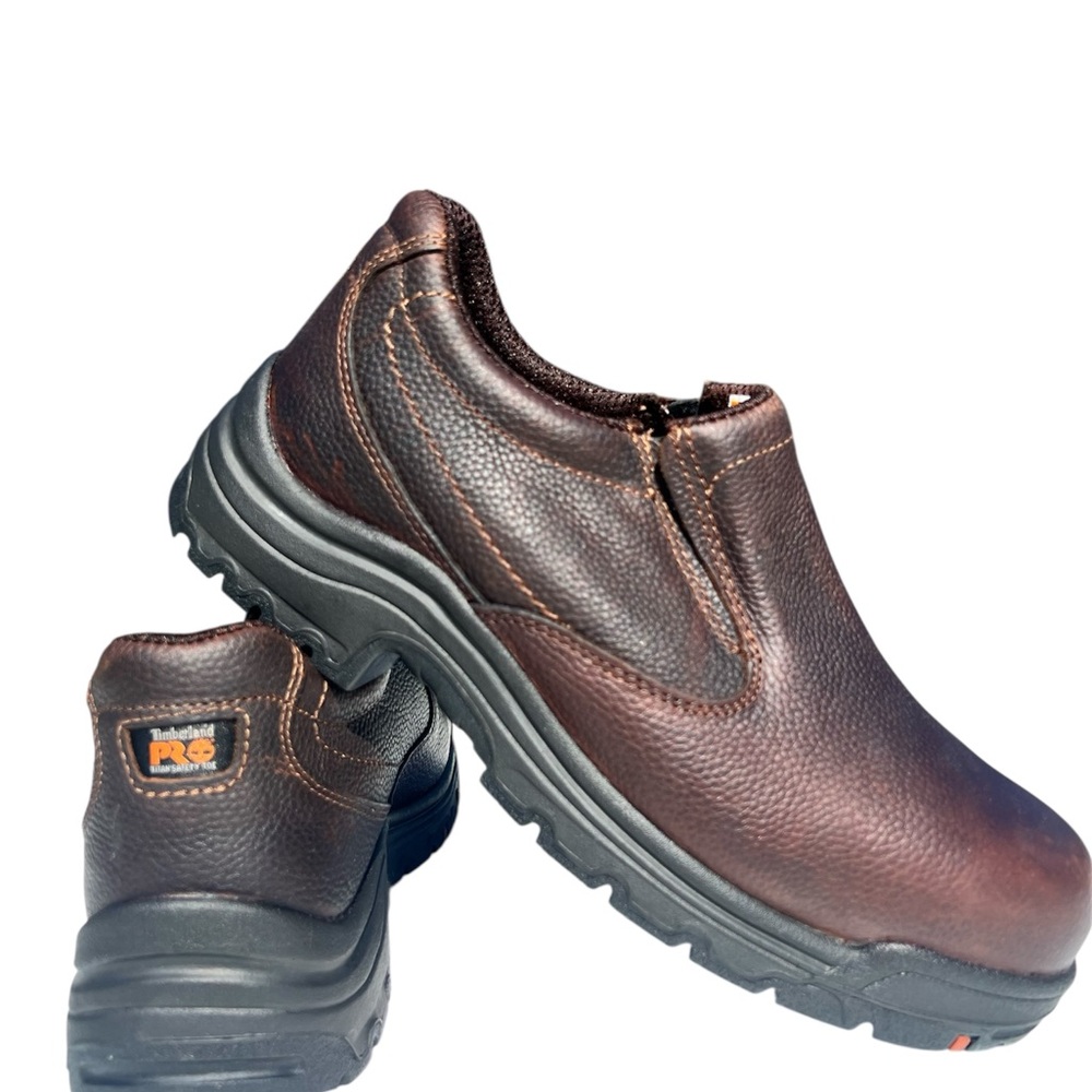 Timberland PRO Brown Slip-On Work Loafers